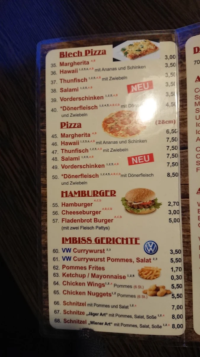 Speisekarte photo 5