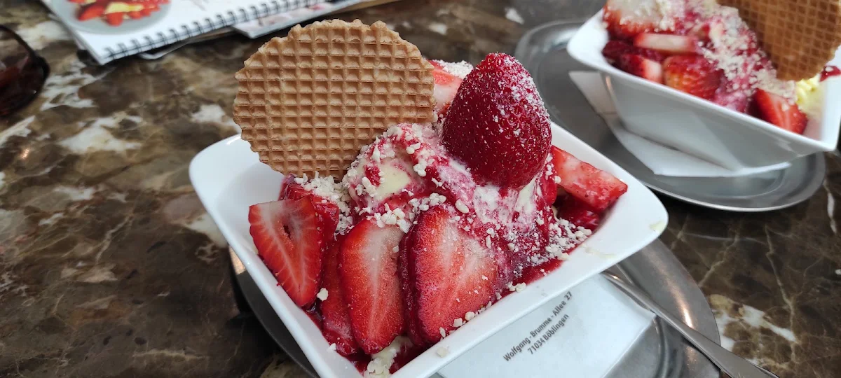 Essen und Trinken, Gelateria Eiscafe