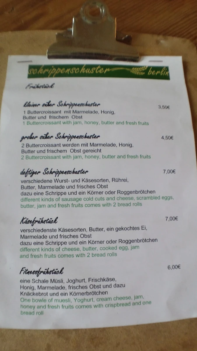 Speisekarte photo 1