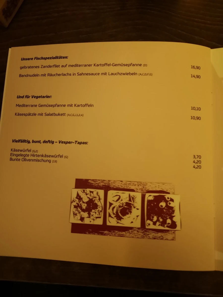 Speisekarte photo 5