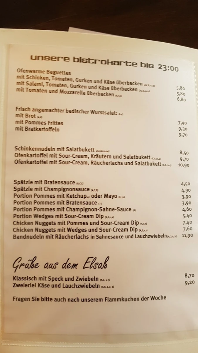 Speisekarte photo 8