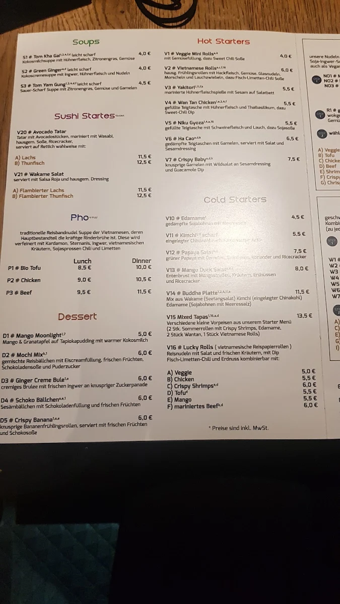 Speisekarte photo 3