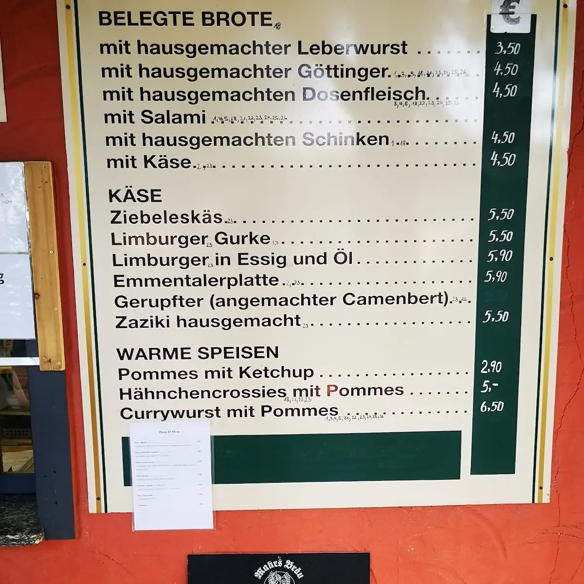 Speisekarte photo 5