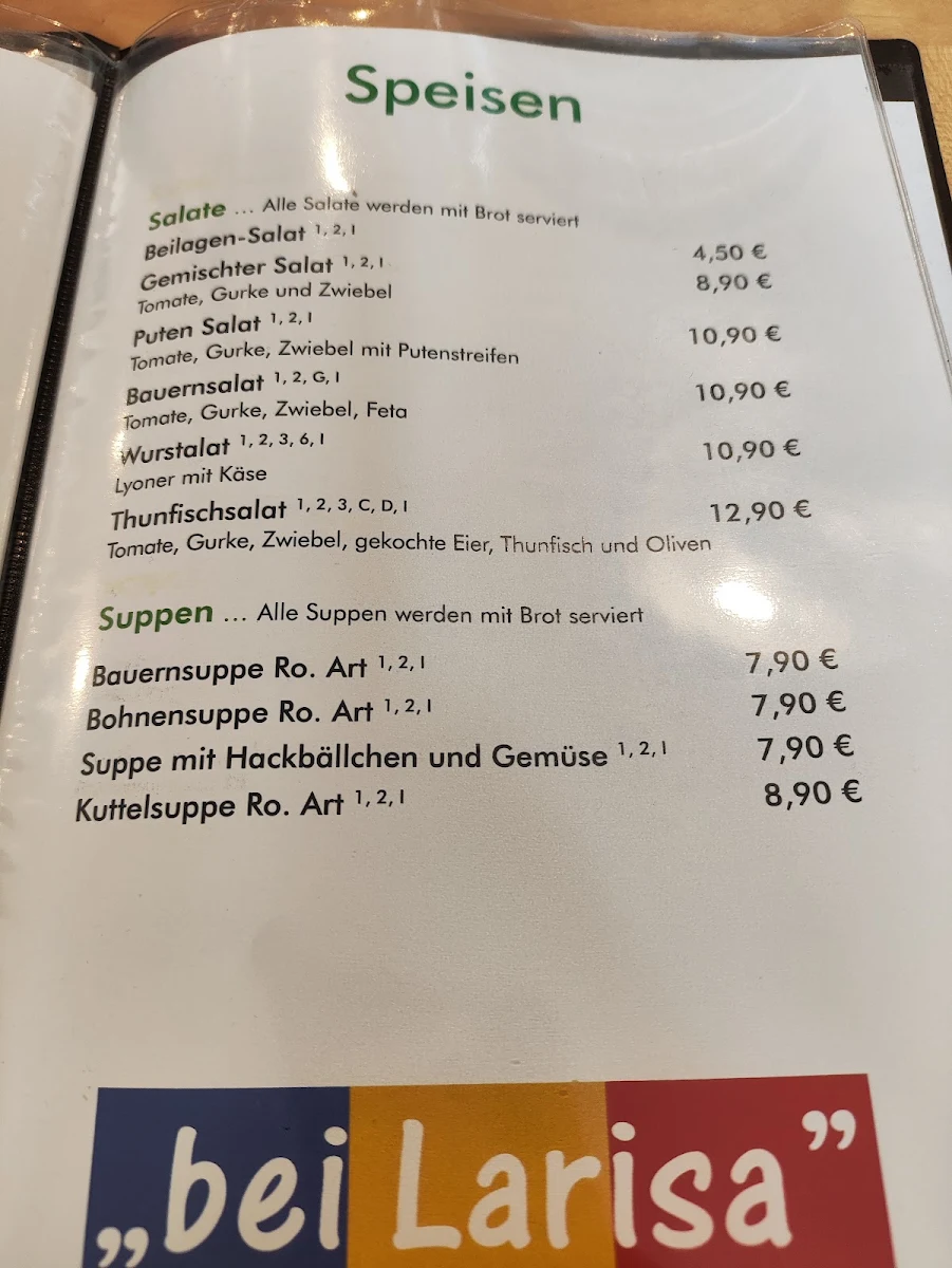 Speisekarte photo 3