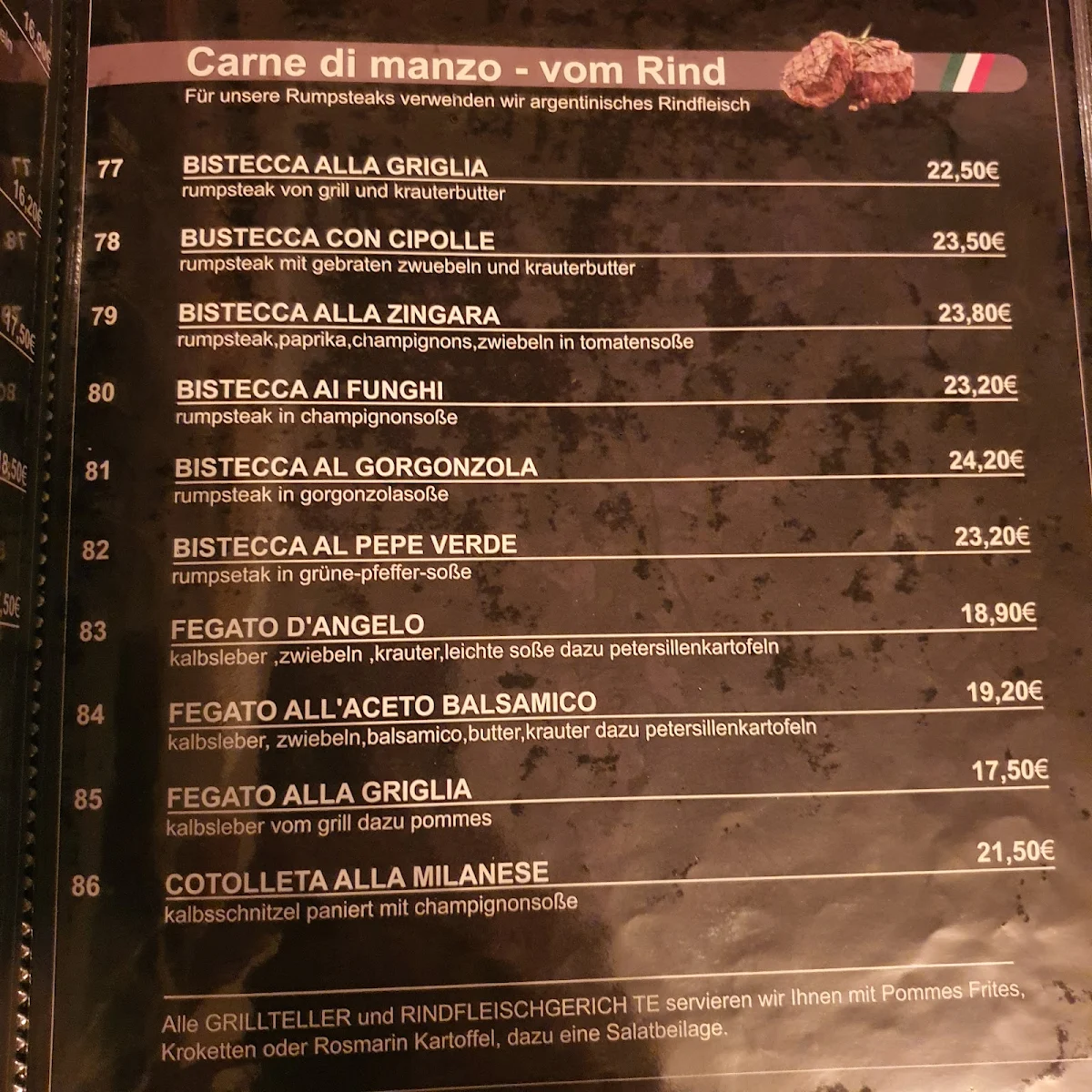 Speisekarte photo 6