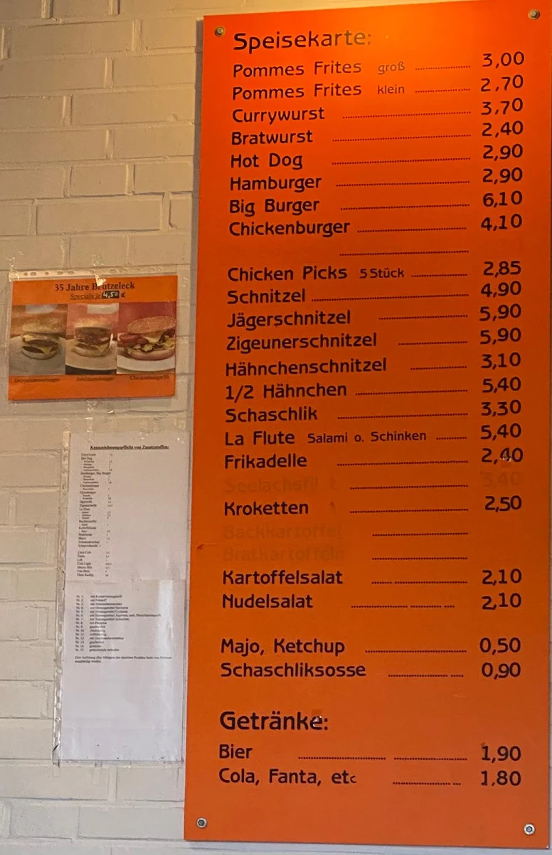 Speisekarte photo 1