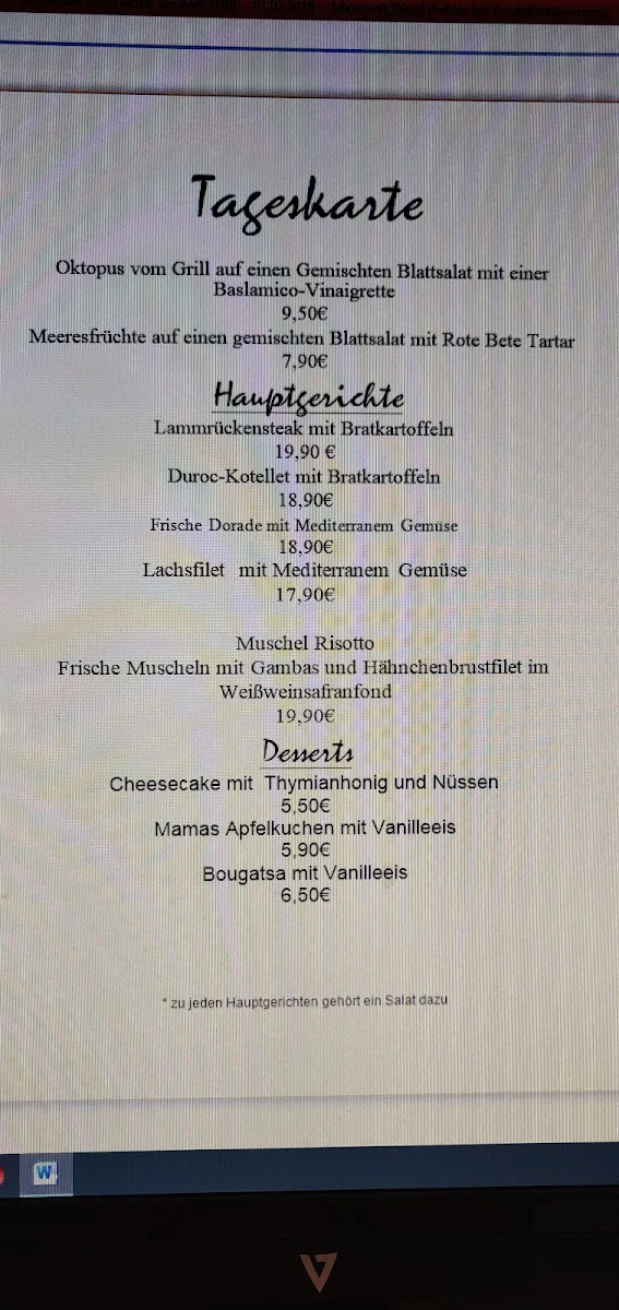 Speisekarte photo 9