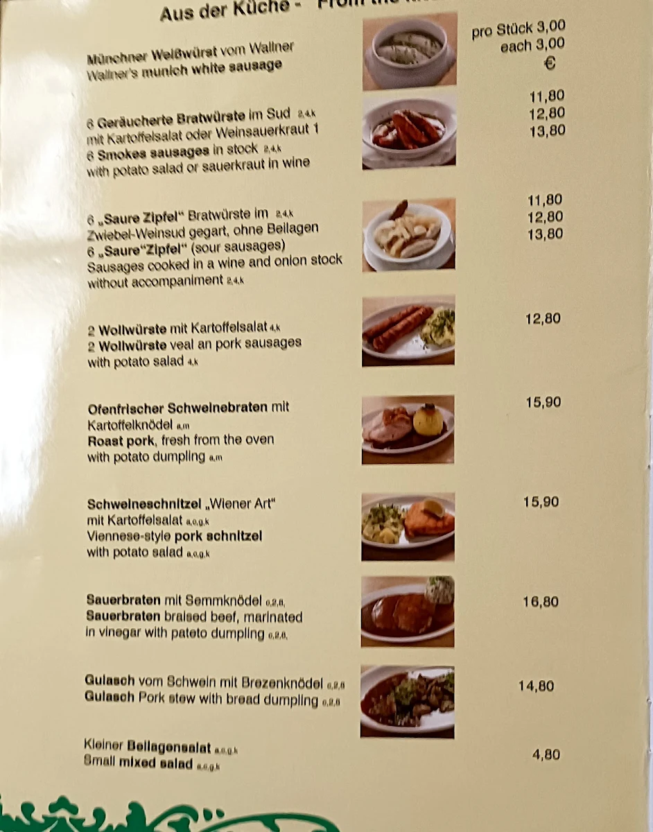 Speisekarte photo 1
