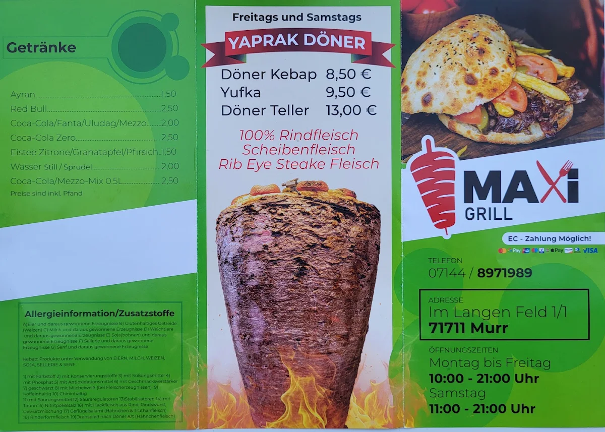 Speisekarte photo 2