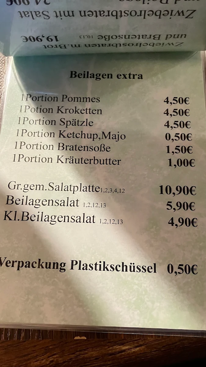 Speisekarte photo 3
