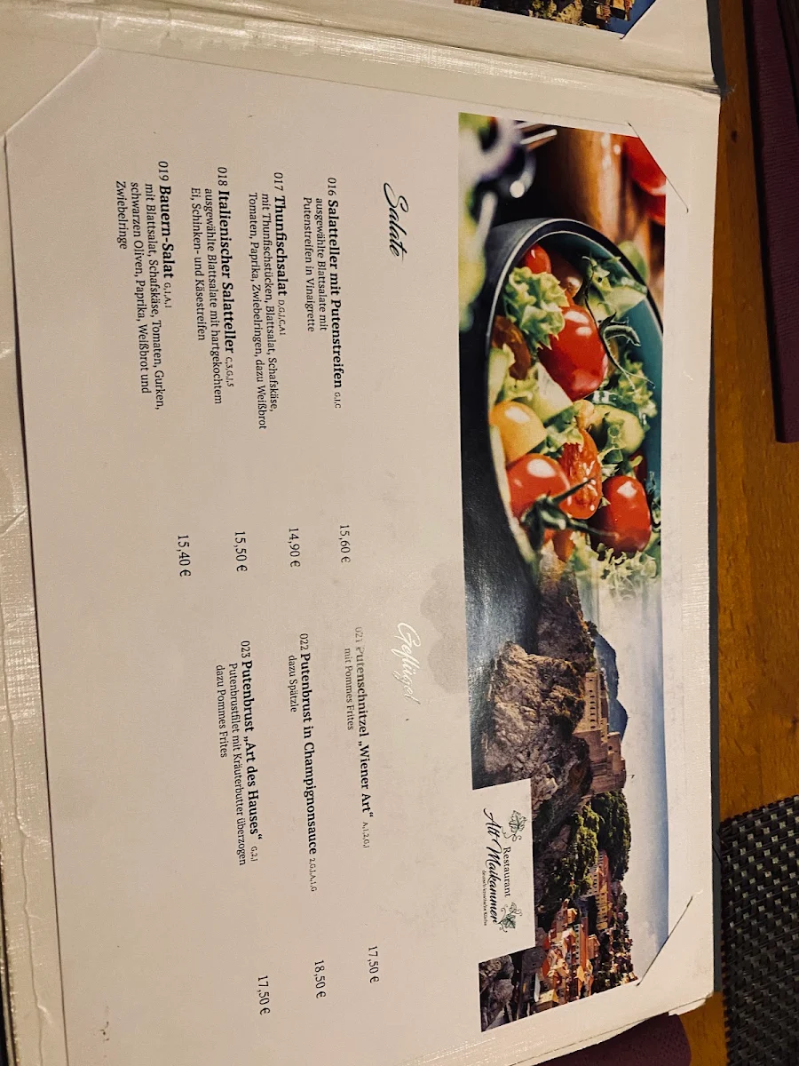 Speisekarte photo 1