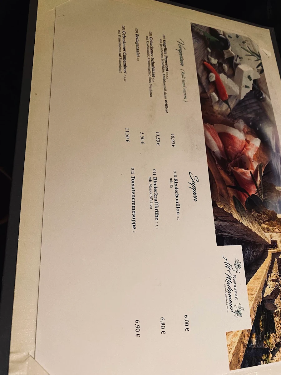 Speisekarte photo 2