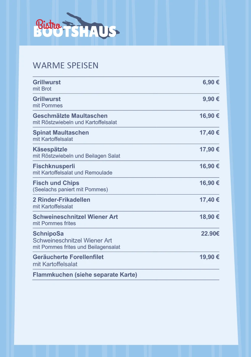 Speisekarte photo 4