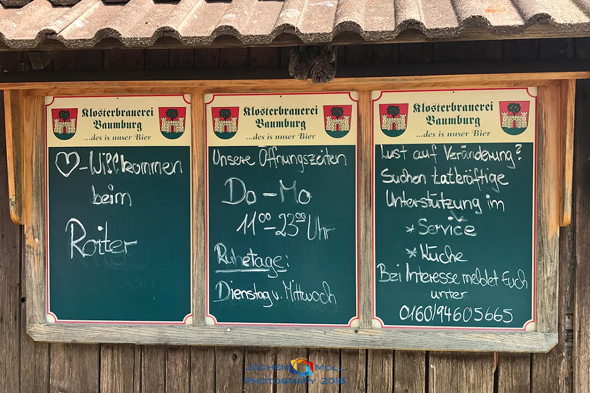 Speisekarte, Roiter