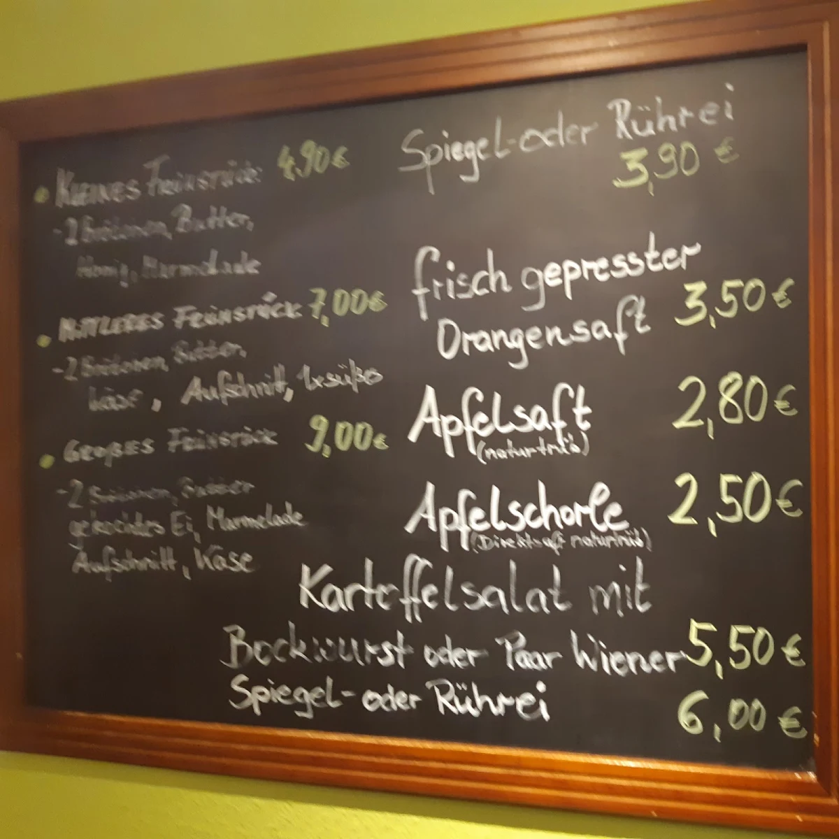 Speisekarte photo 1