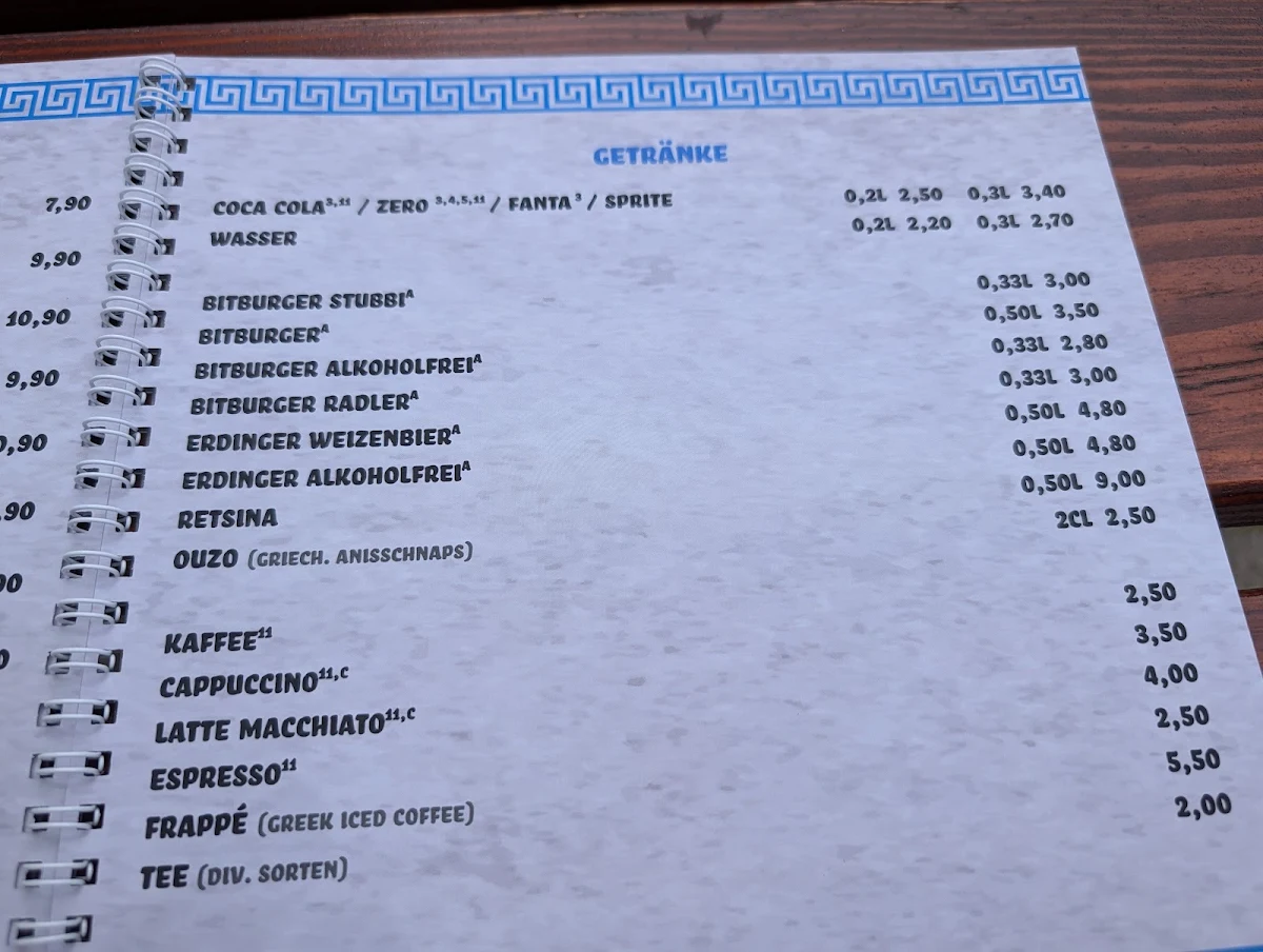 Speisekarte photo 6