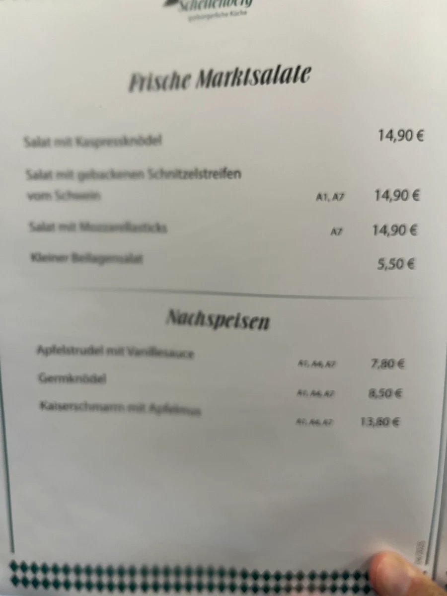 Speisekarte photo 9