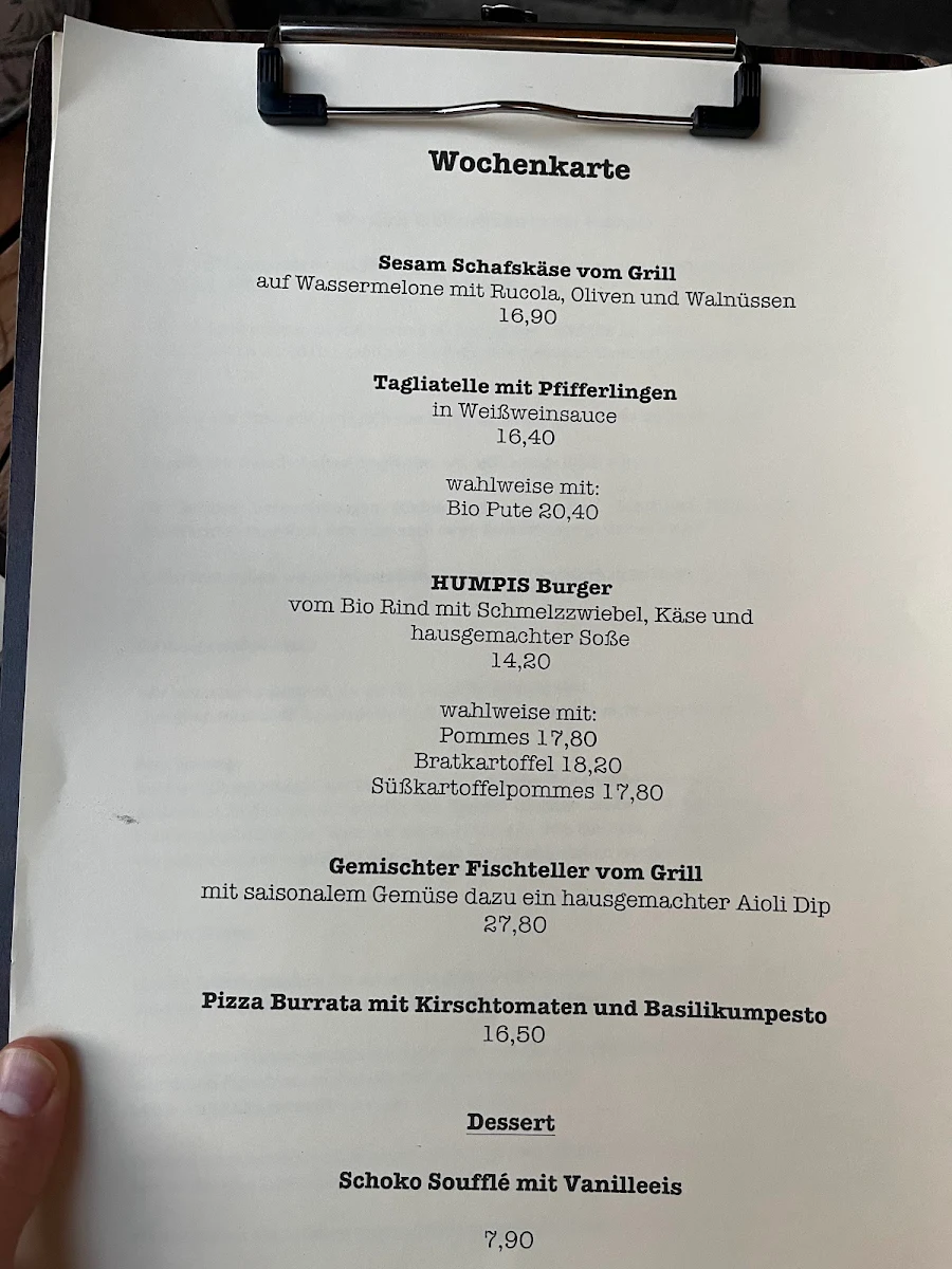Speisekarte photo 2