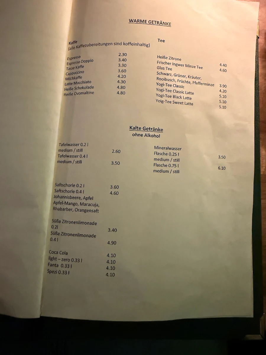 Speisekarte photo 4