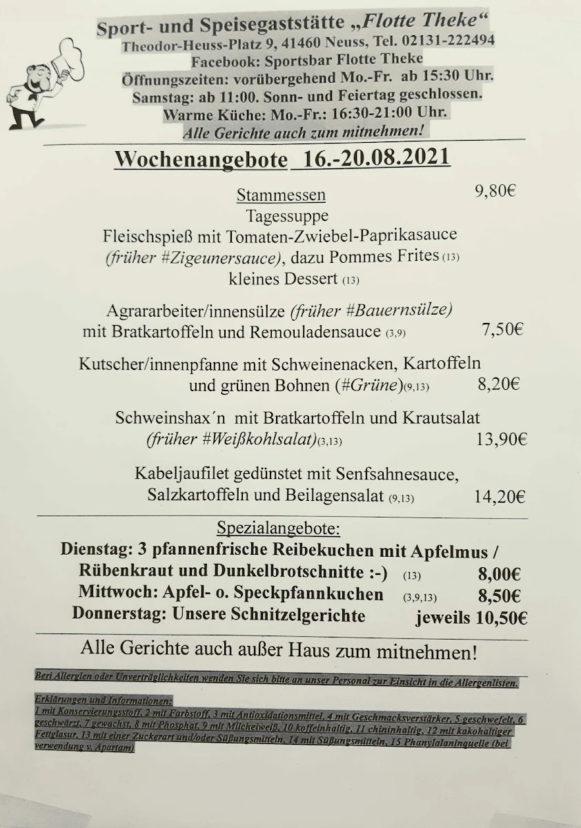 Speisekarte photo 1