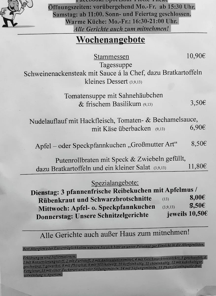 Speisekarte photo 2