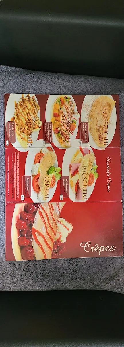 Speisekarte, Café Victoria