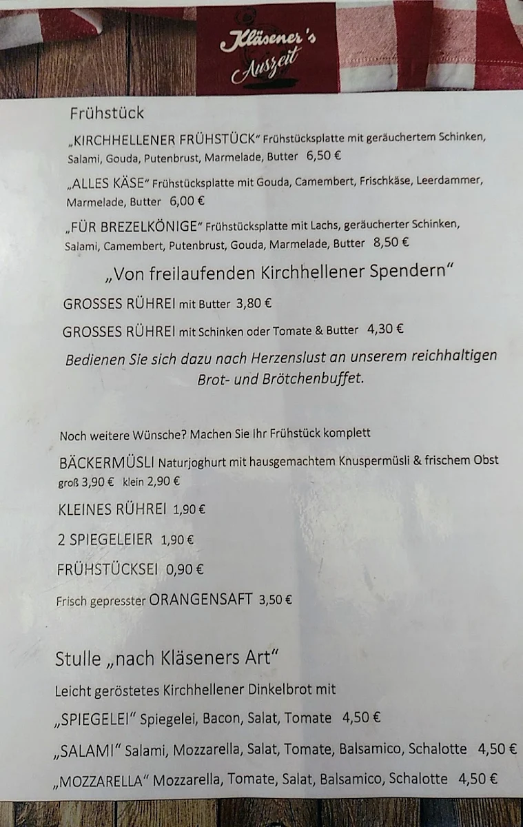 Speisekarte photo 3