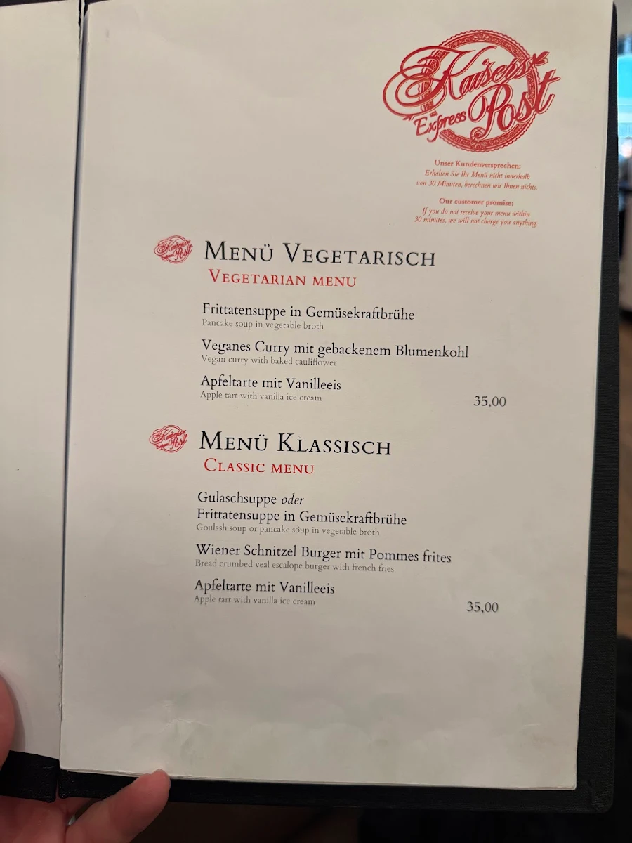 Speisekarte photo 1