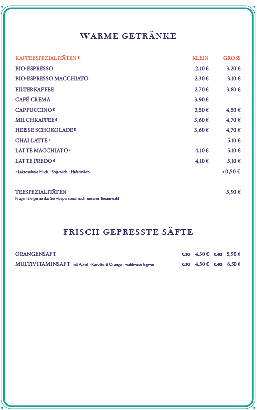 Speisekarte photo 10
