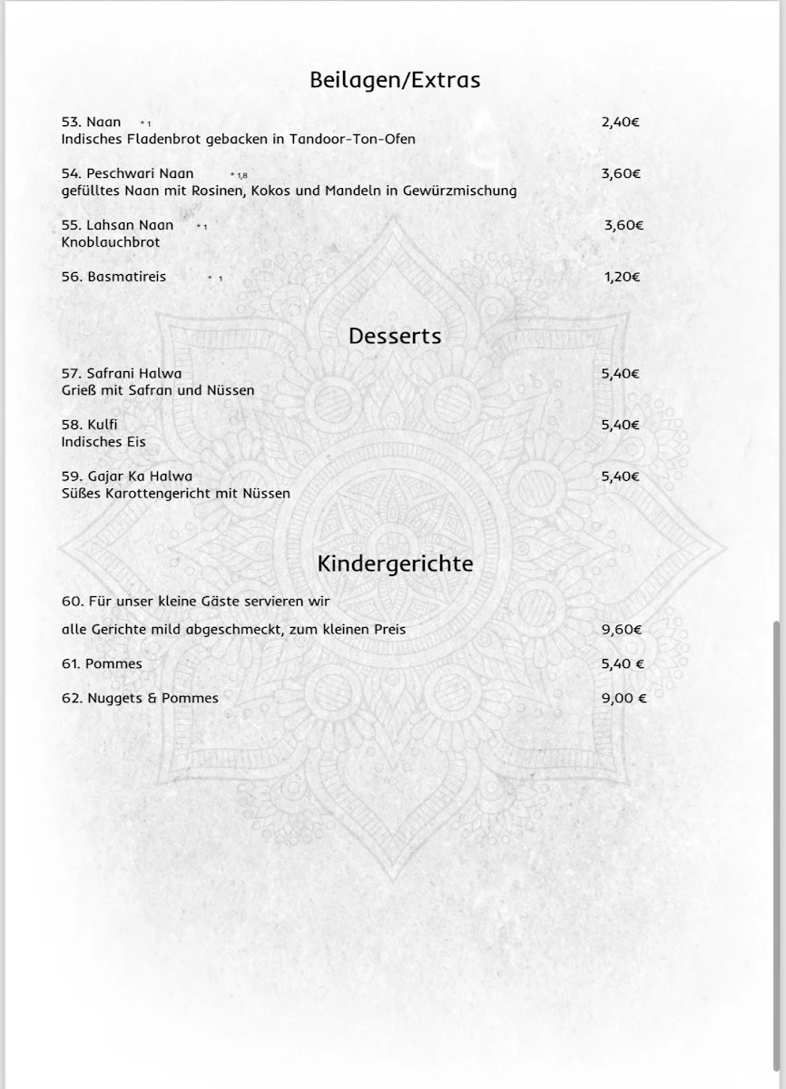 Speisekarte photo 5