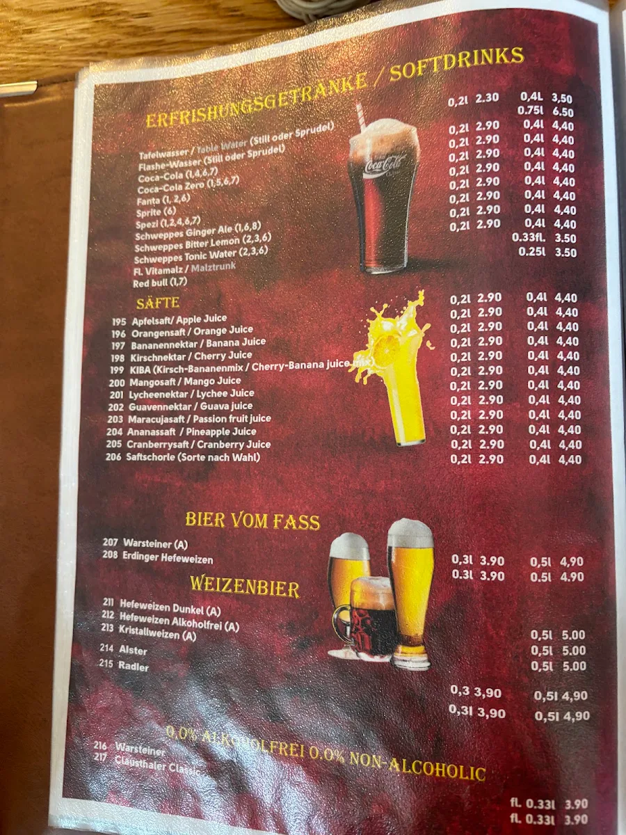 Speisekarte photo 3