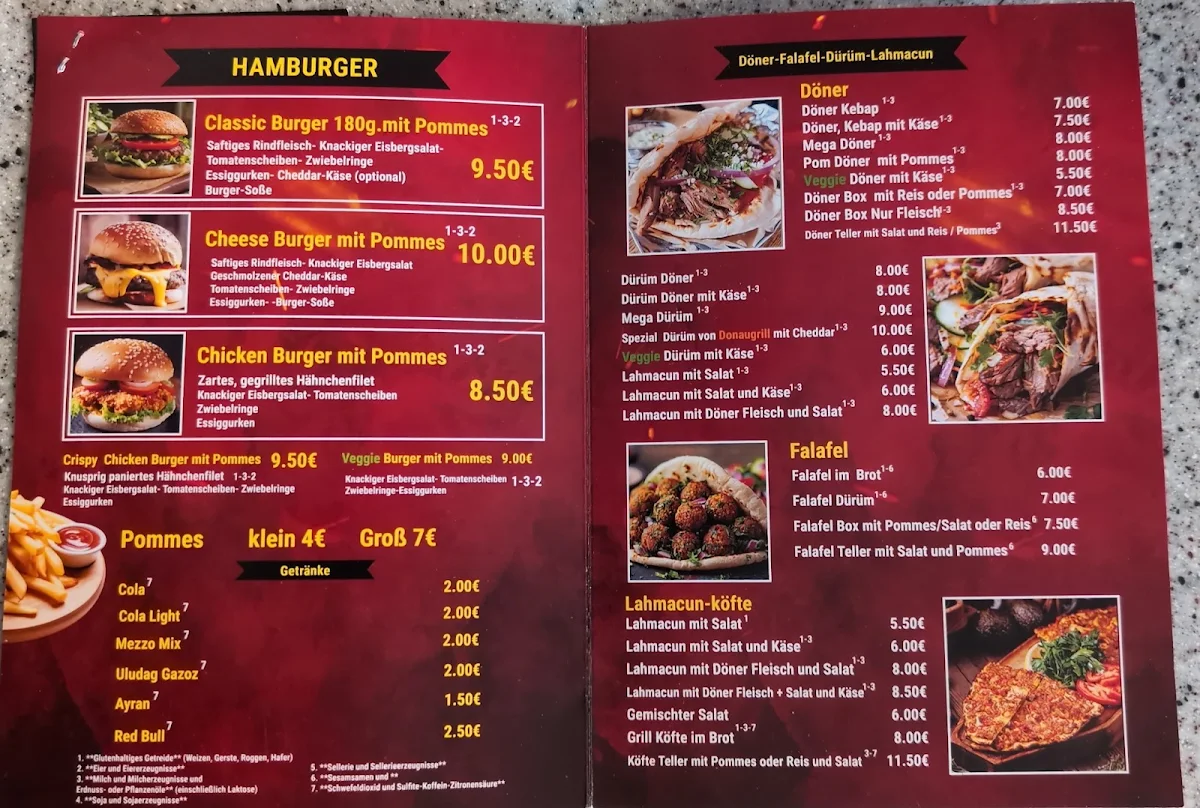 Speisekarte photo 2