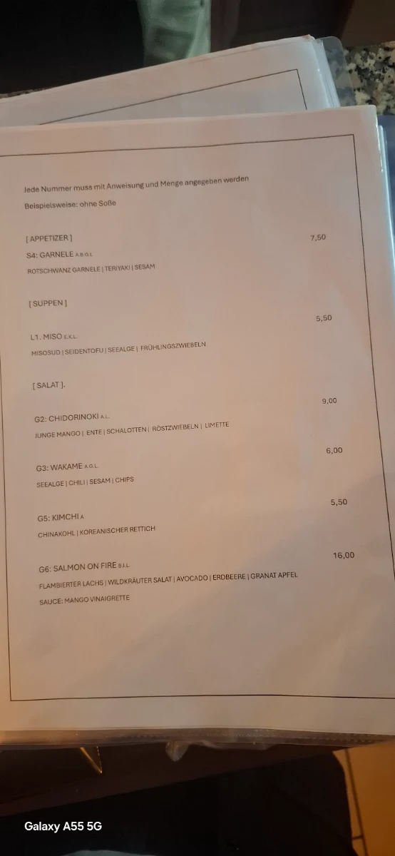 Speisekarte photo 5