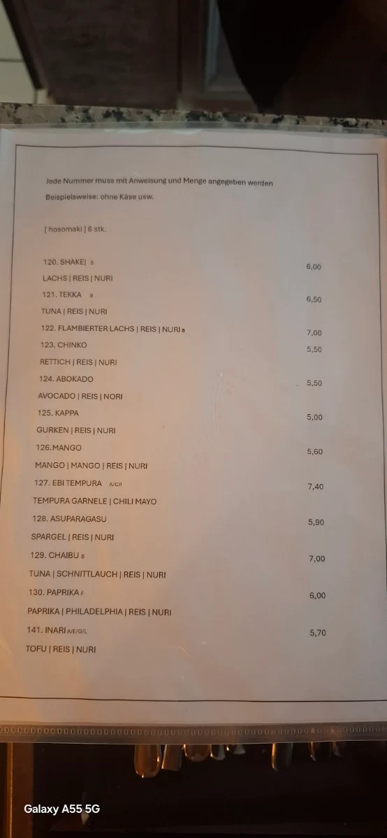 Speisekarte photo 6