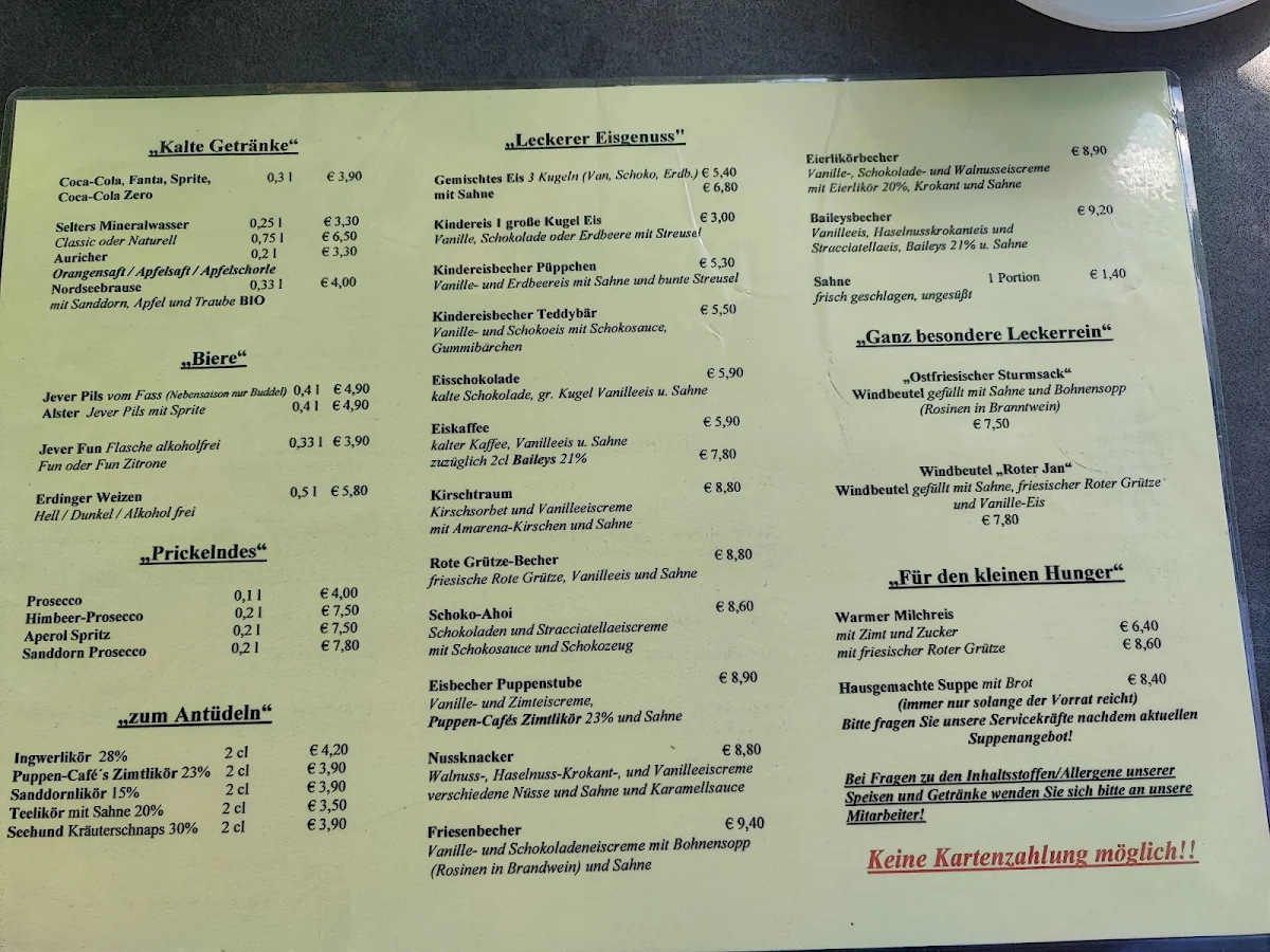 Speisekarte photo 2