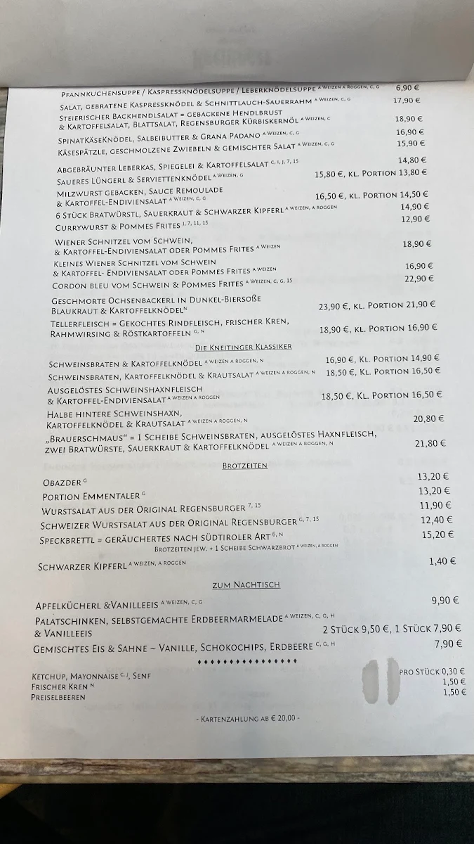 Speisekarte photo 4