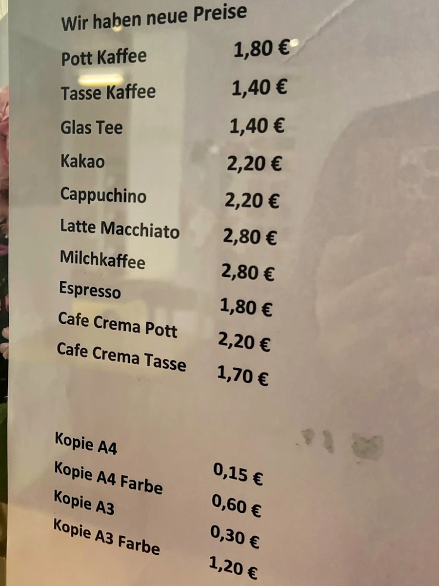 Speisekarte photo 2