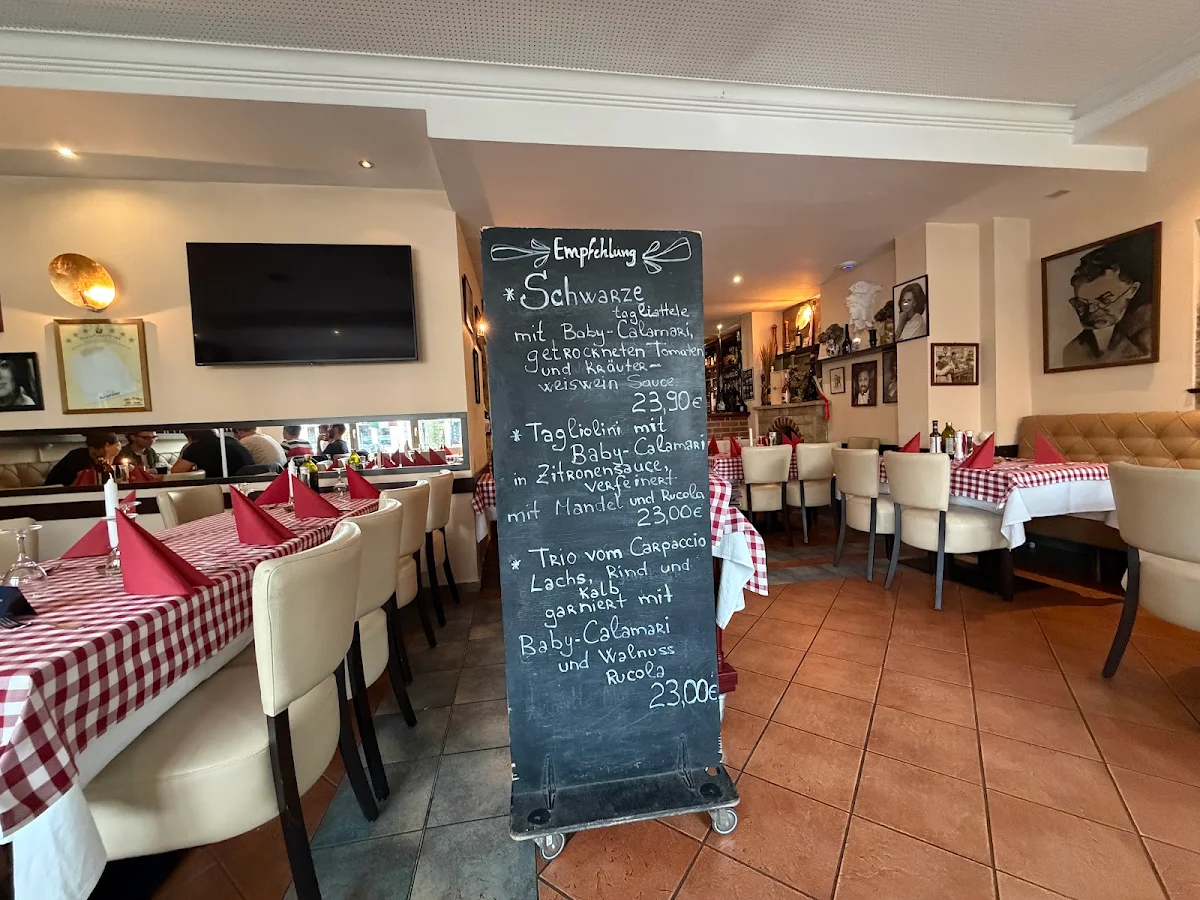 Speisekarte, Trattoria Zille