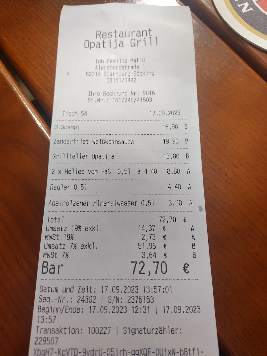 Speisekarte photo 3
