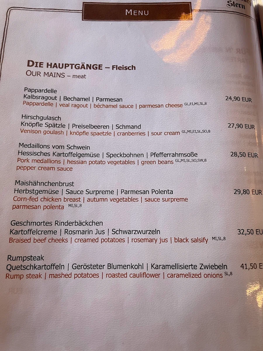 Speisekarte photo 9