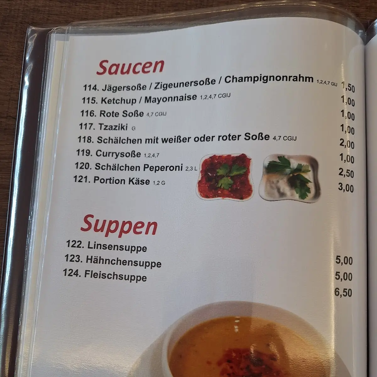Speisekarte photo 8