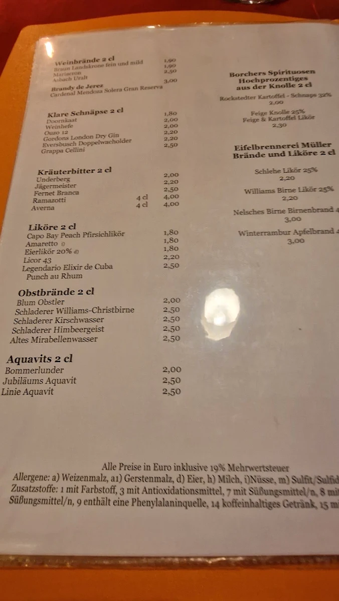 Speisekarte photo 2