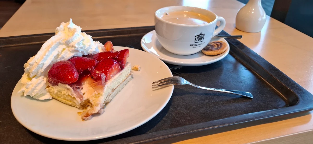 Essen und Trinken, BrotHaus Café im E-Center Rothenburg o.d.T.