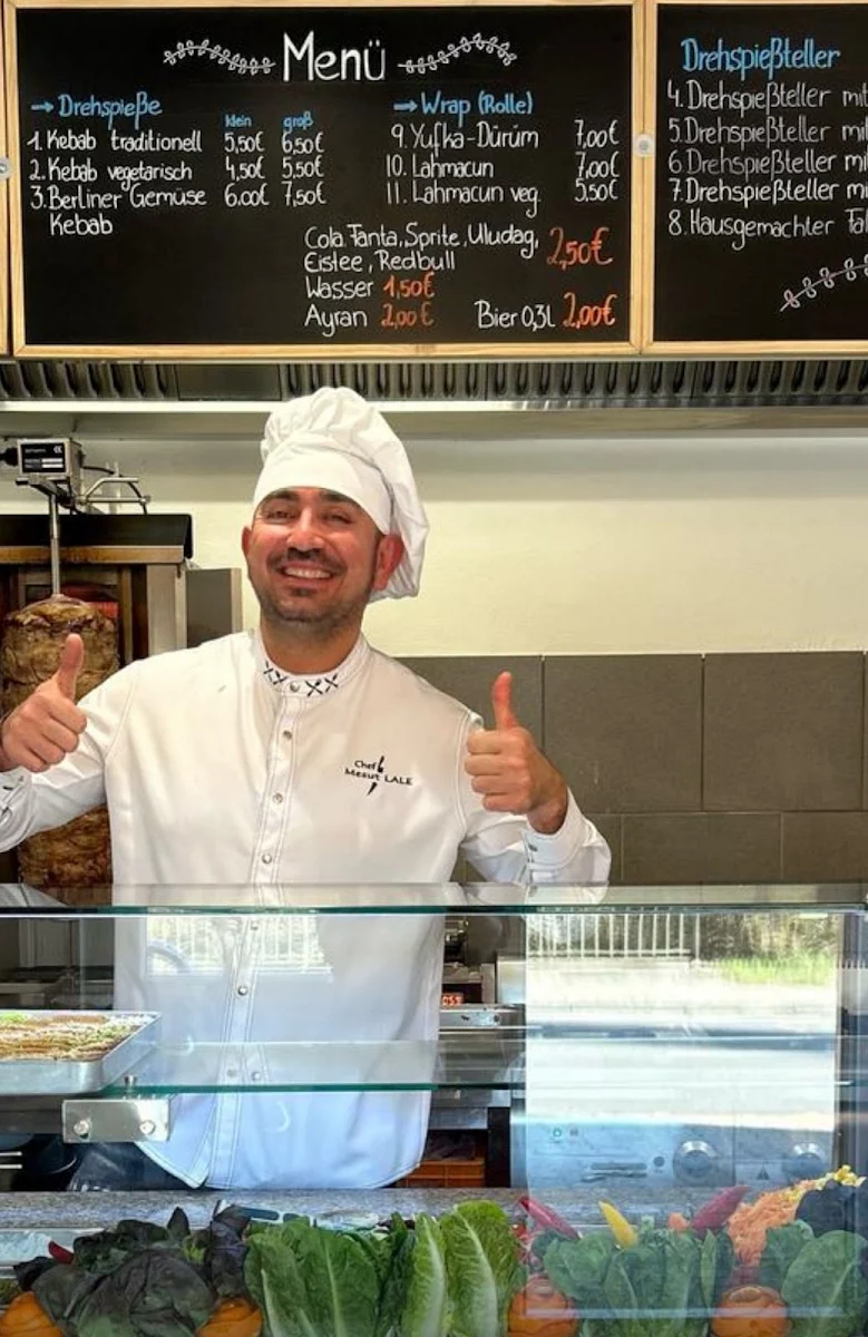 Speisekarte, Lale’s Gourmet Döner