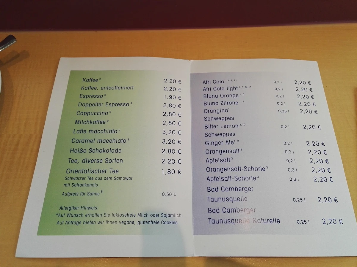 Speisekarte photo 1