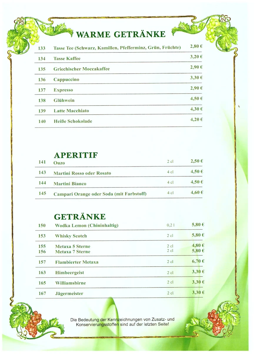Speisekarte photo 4
