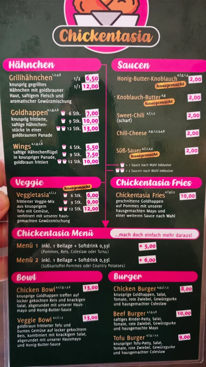 Speisekarte photo 2