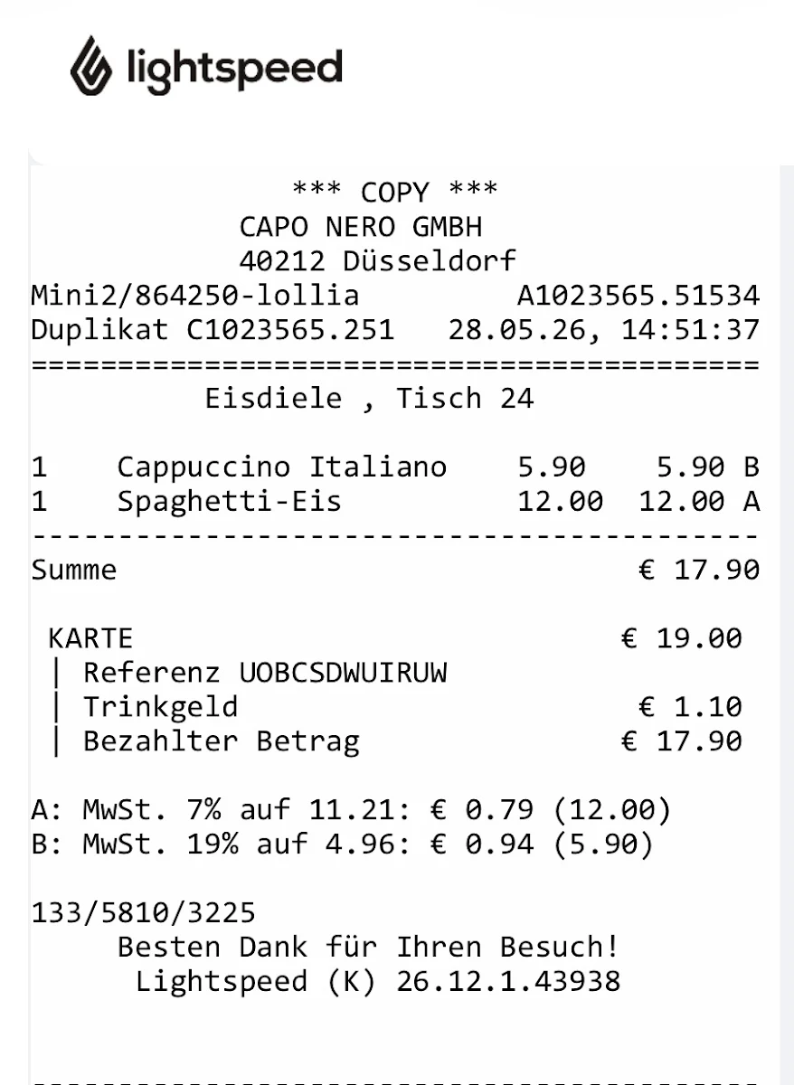 Speisekarte photo 3