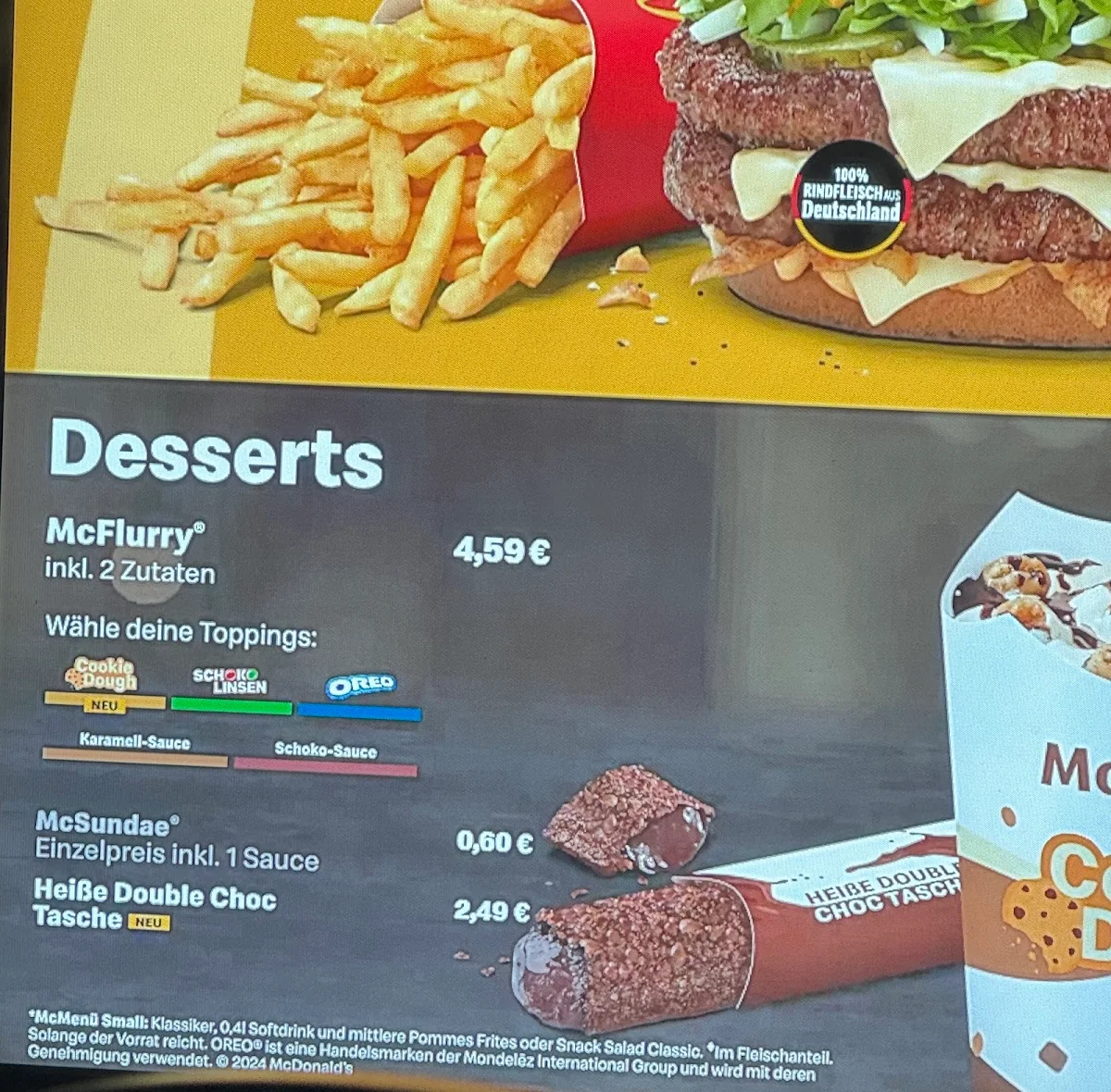 Speisekarte photo 1