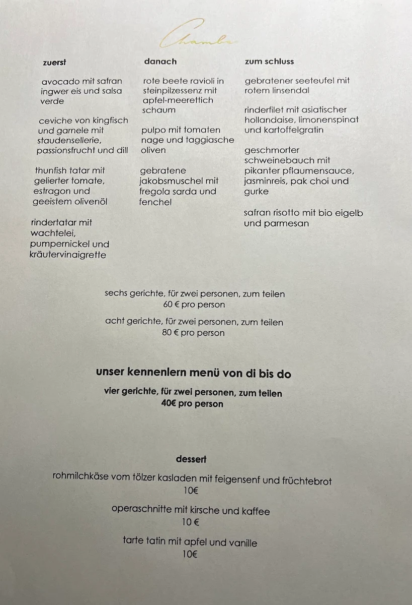 Speisekarte photo 5